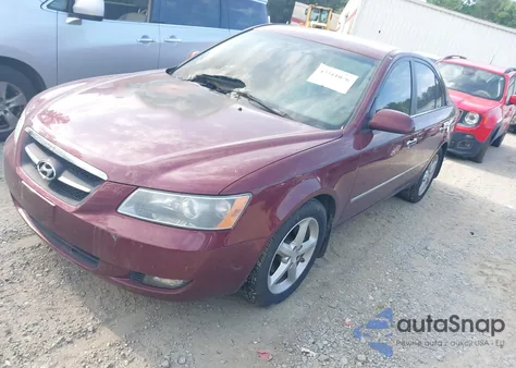 2008 Hyundai Sonata Limited/Se from USA, damaged, VIN 5NPEU46CX8H354741